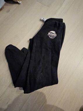Xs Roots Black Joggers